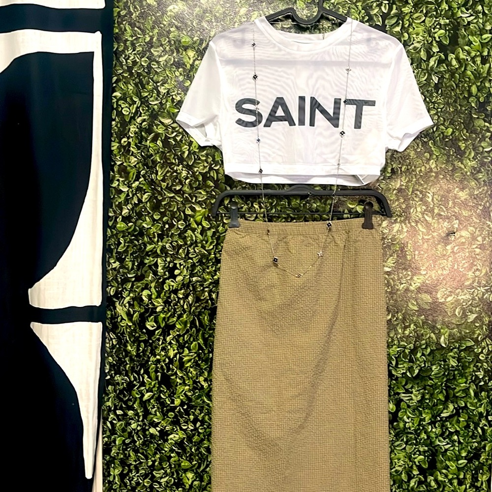 Elegant Tan Skirt